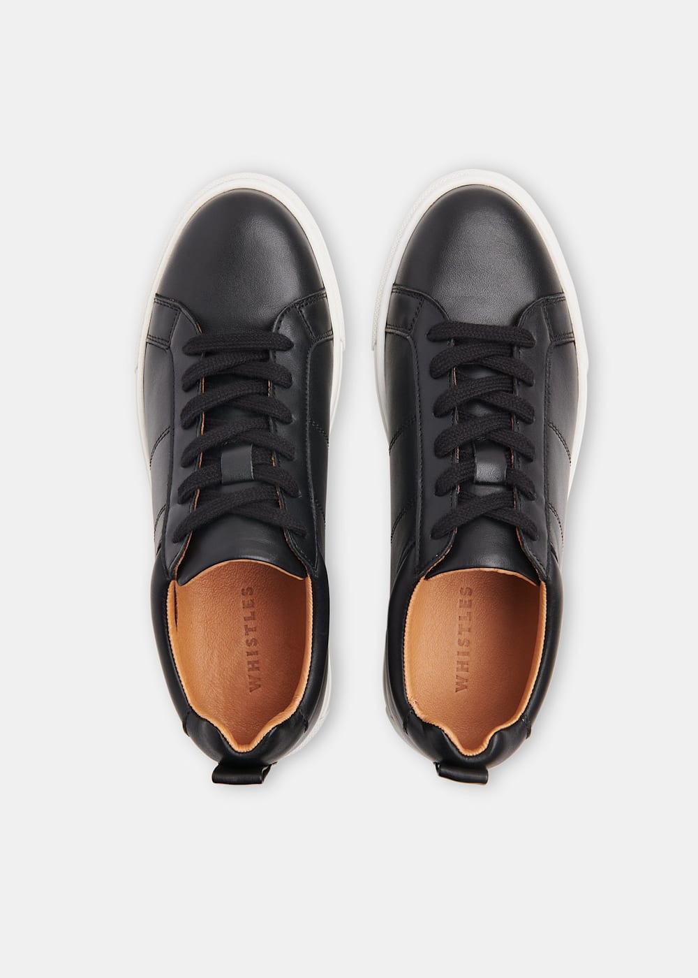 Whistles black trainers 2025