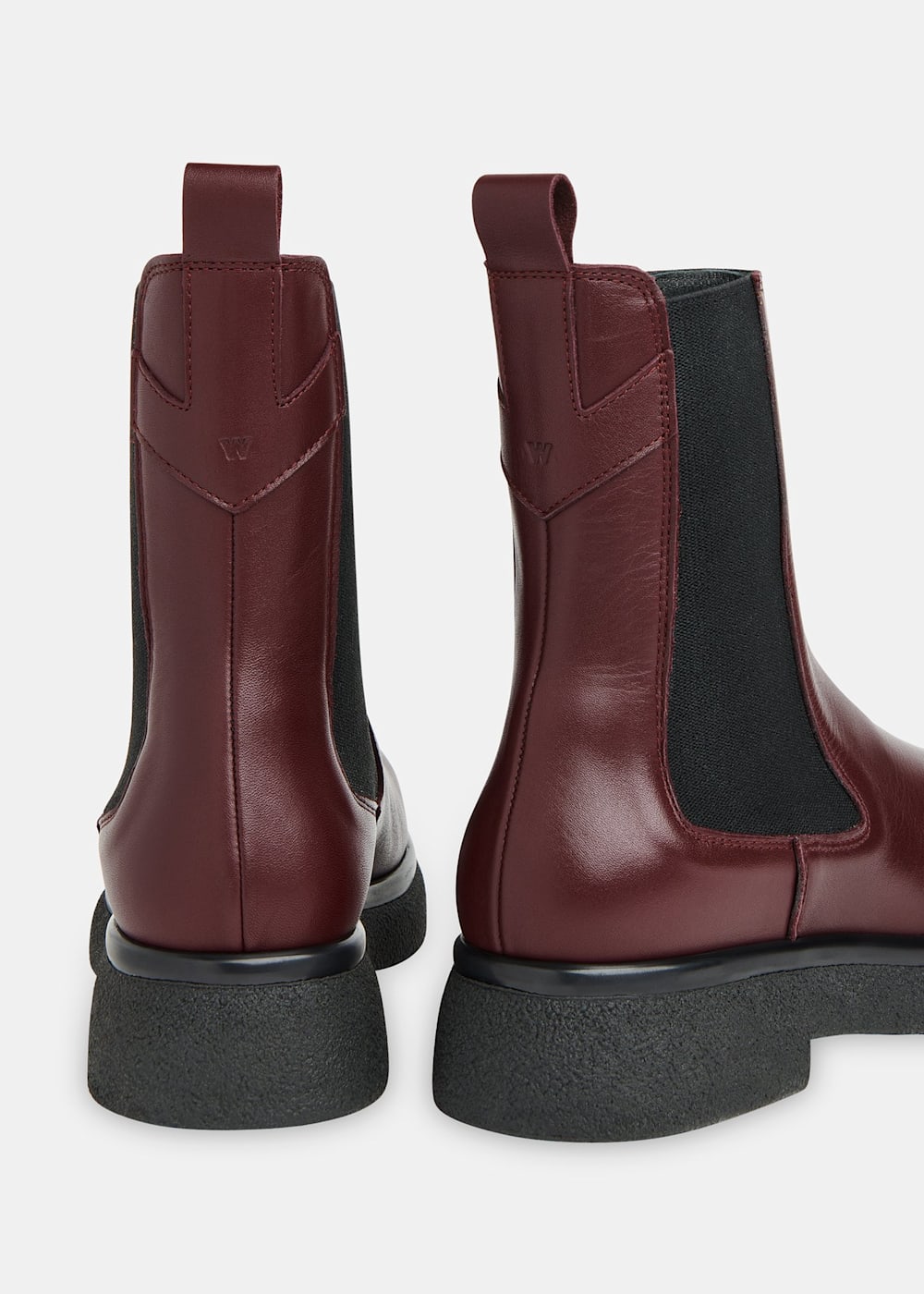 Burgundy Aelin Chelsea Boot WHISTLES Whistles US