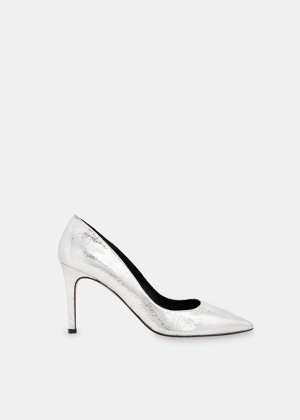 Silver pumps uk top