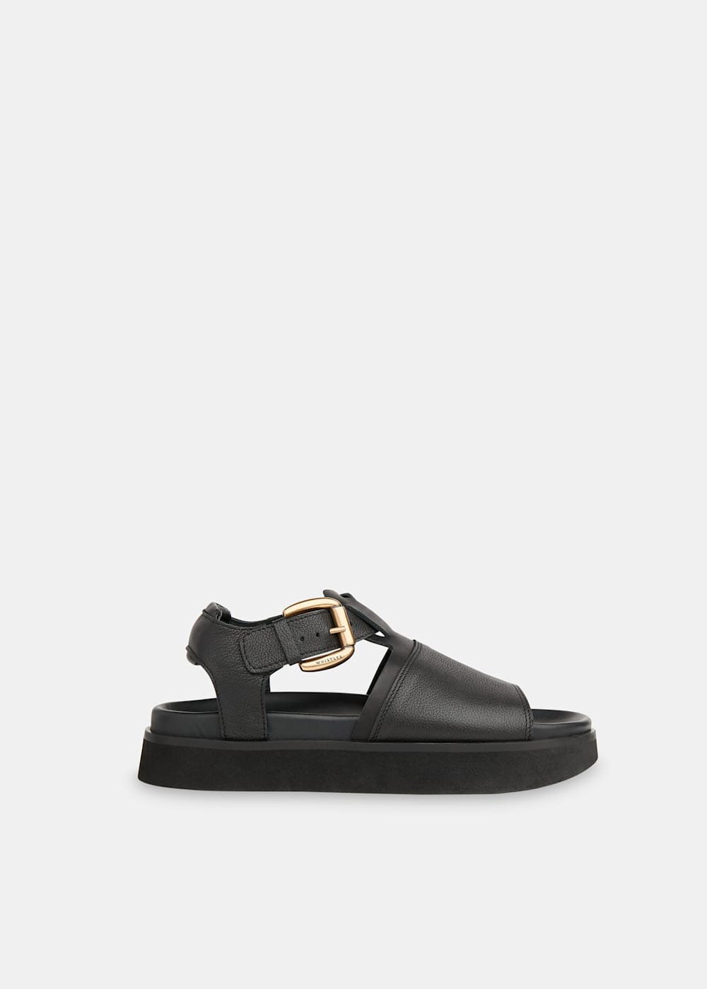 Whistles black sandals 2025