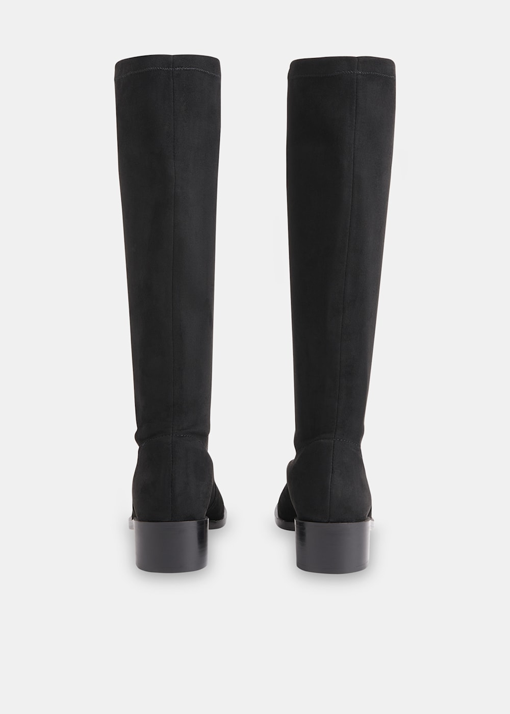 Black Lisi Stretch Knee High Boot WHISTLES Whistles UK