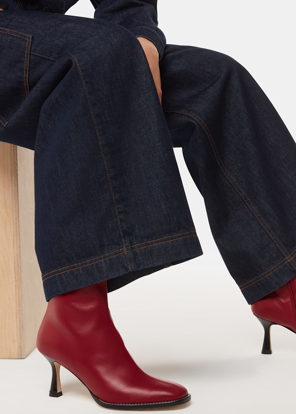 Nettie kitten heel bootie hot sale