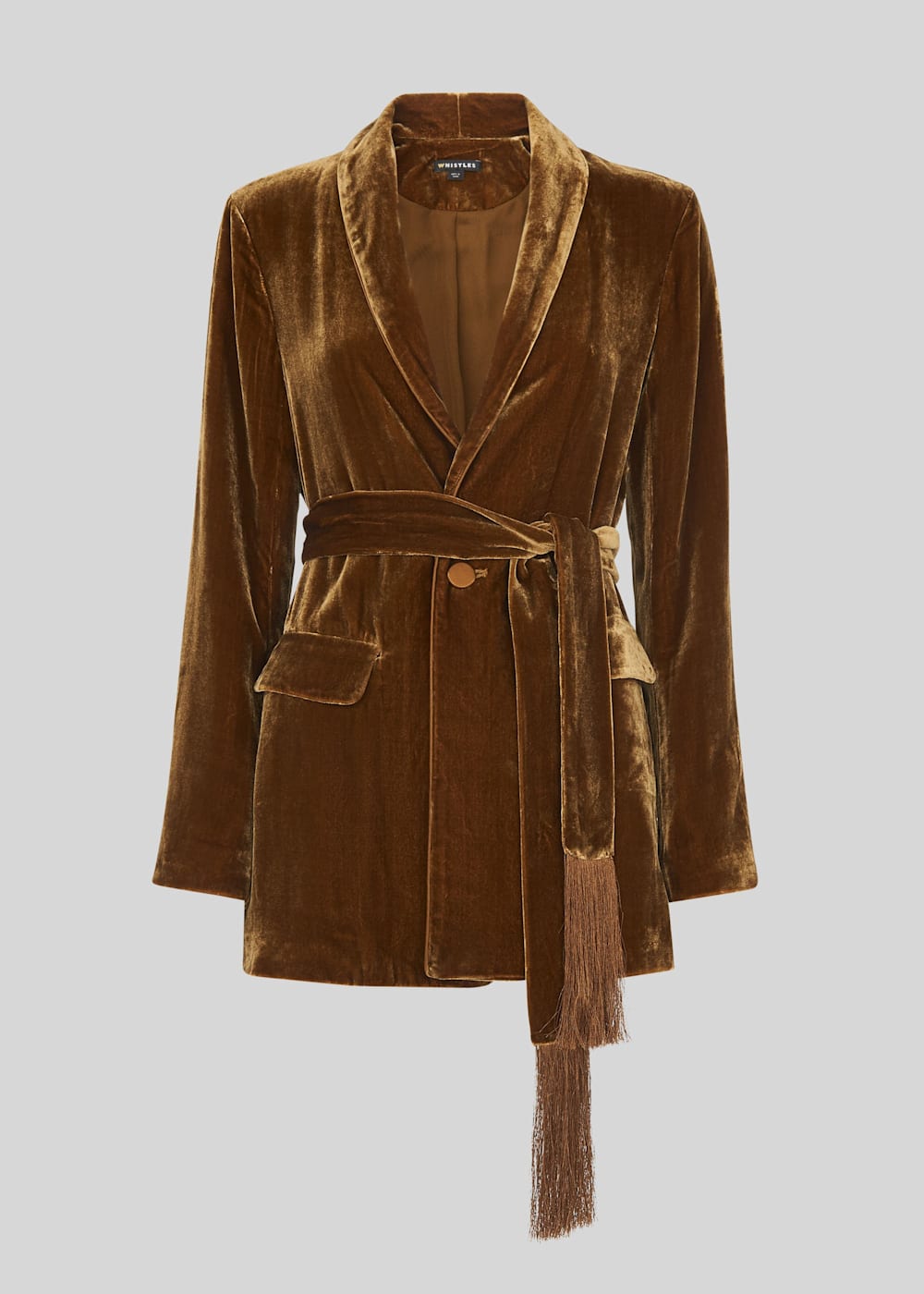 Whistles velvet jacket hot sale