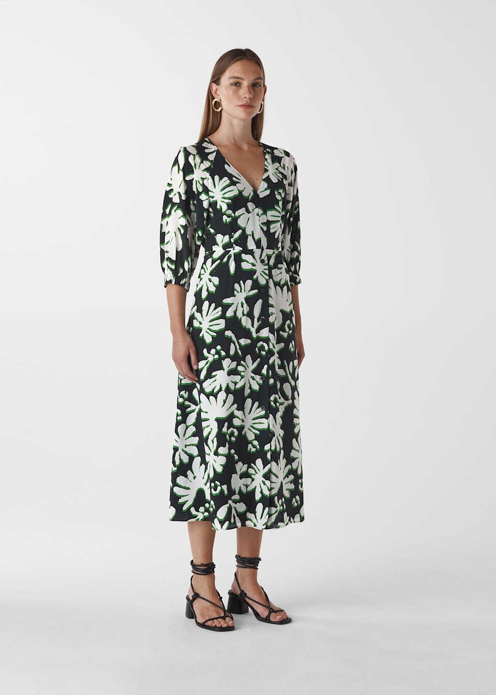 Green silk dress uk 2025
