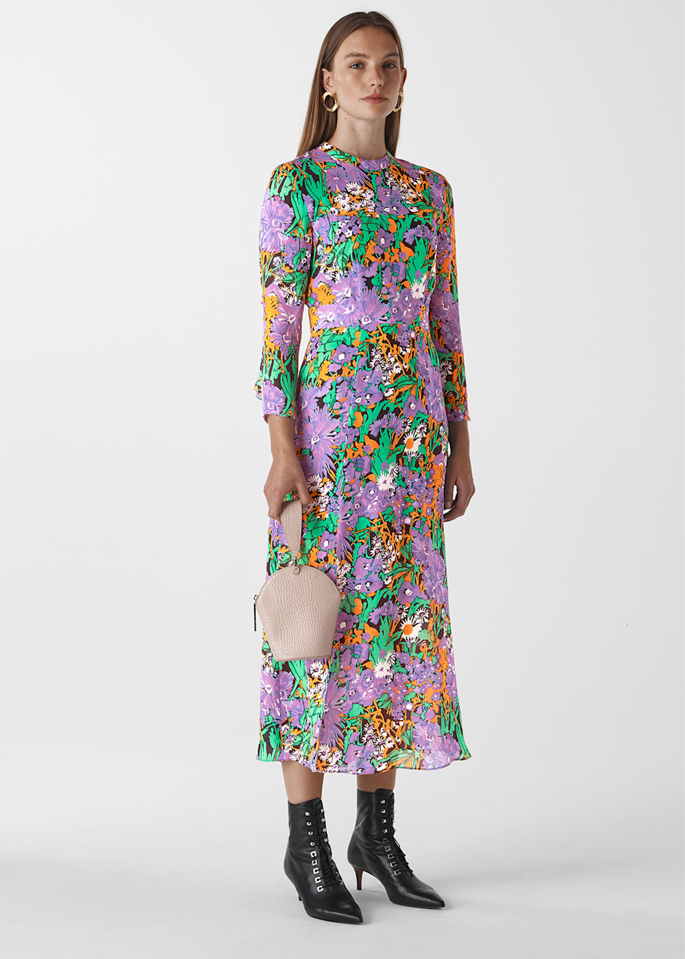 Simone floral vintage dress 2025