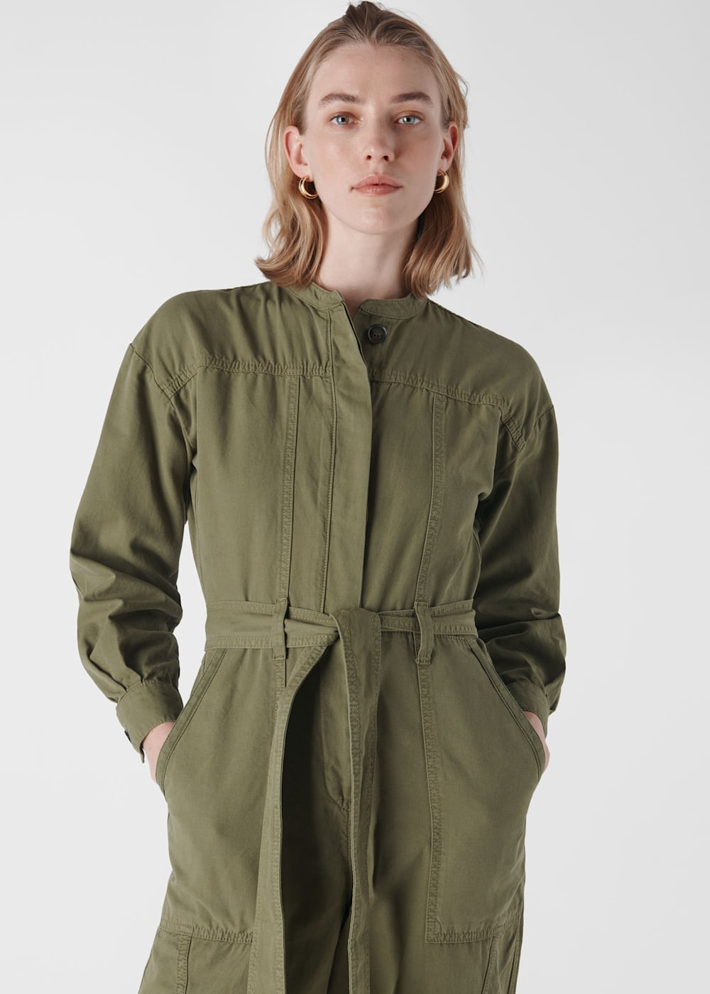 Whistles khaki jumpsuit deals