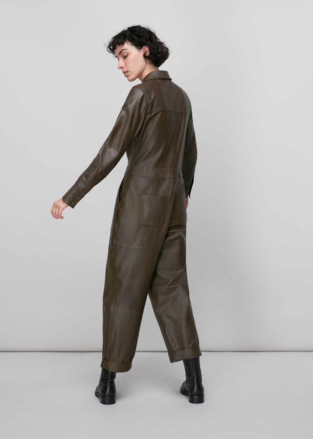 Boiler suit khaki deals
