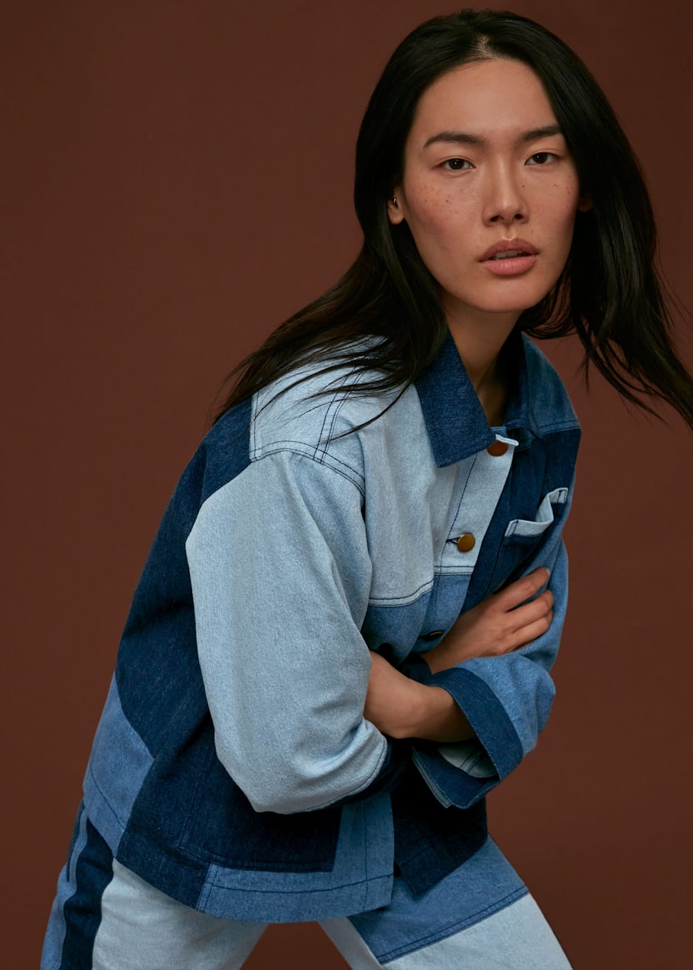 Patchwork Denim Jacket | Patchwork Denim Jacket |