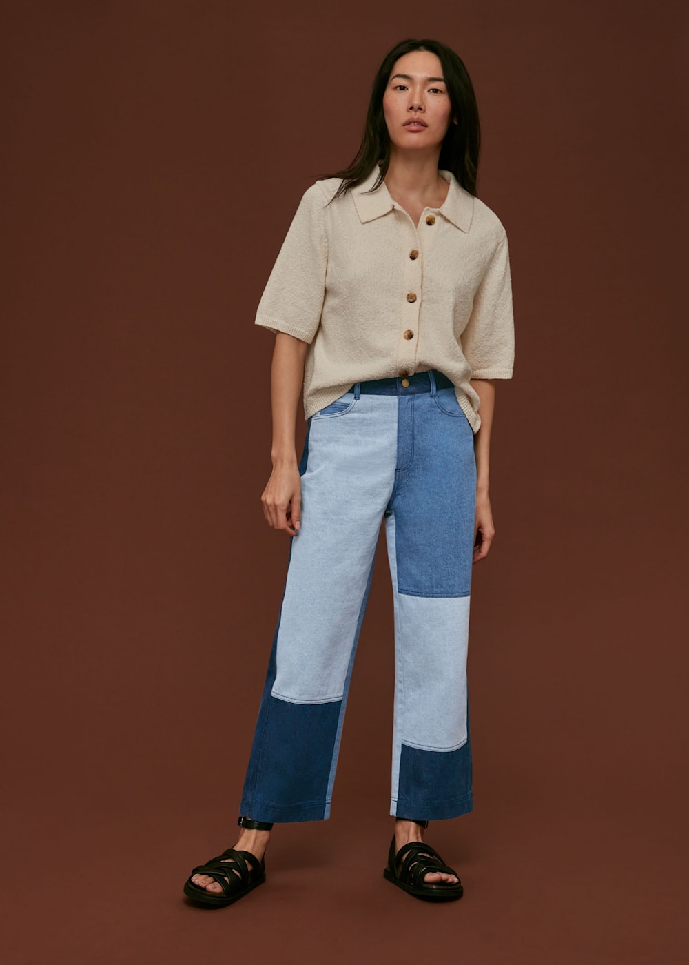 Denim Patchwork Jean | WHISTLES | Whistles US | Denim Patchwork Jean | WHISTLES | Whistles US |