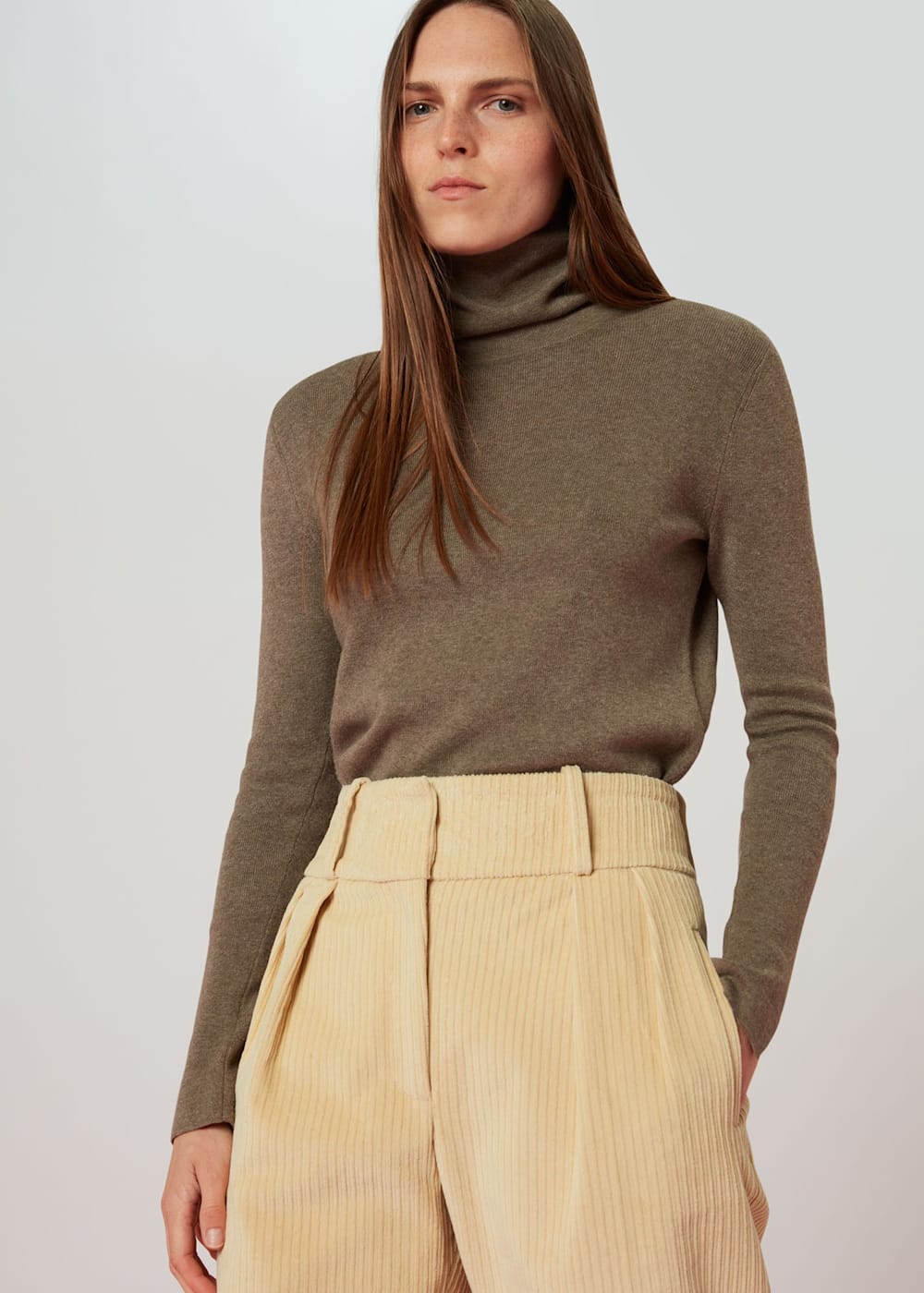 Beige Suki Cord Trouser | WHISTLES | Whistles US | Beige Suki Cord Trouser | WHISTLES | Whistles US |