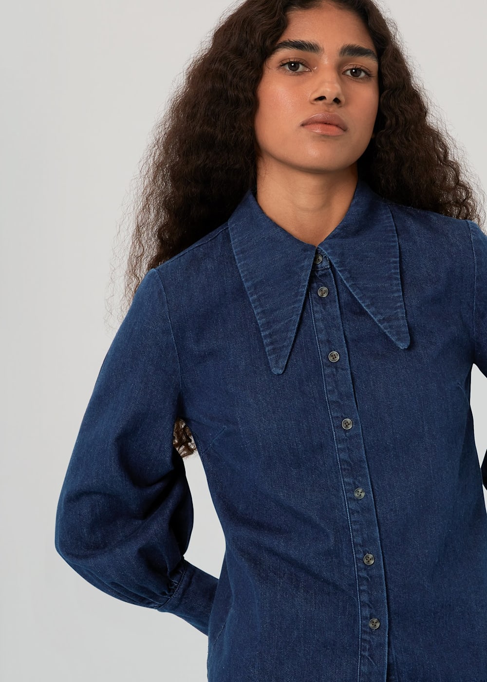 Jeans with collared shirt discount
