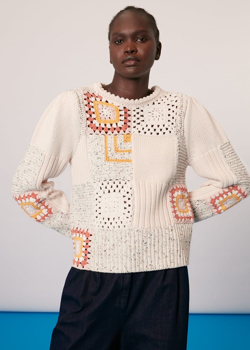 Crochet jumper hotsell