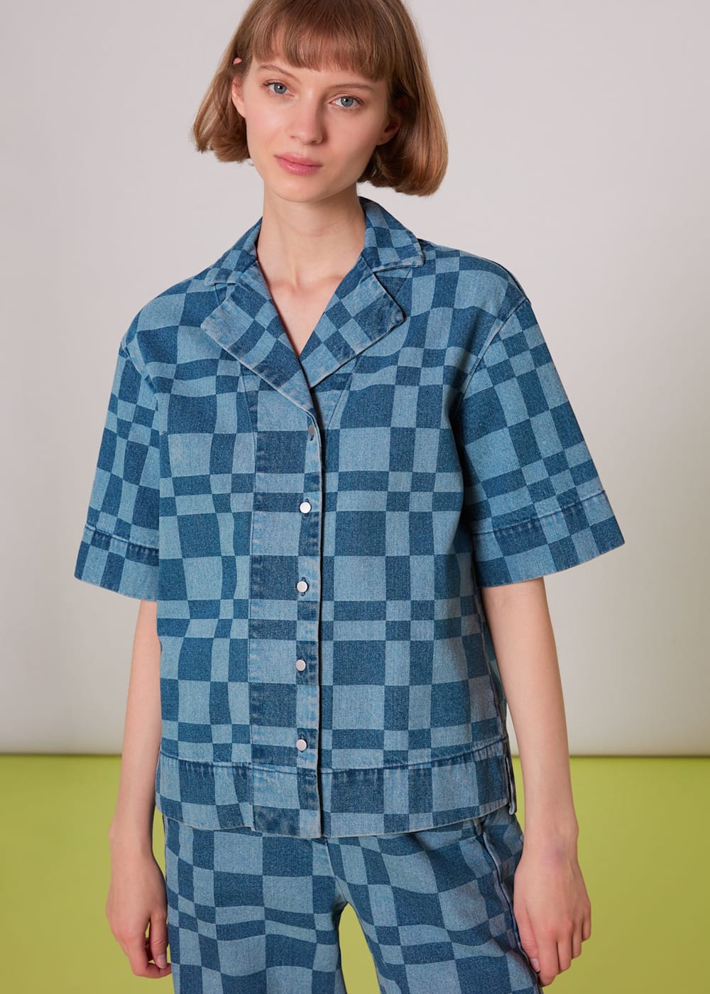Checkerboard shirt shop