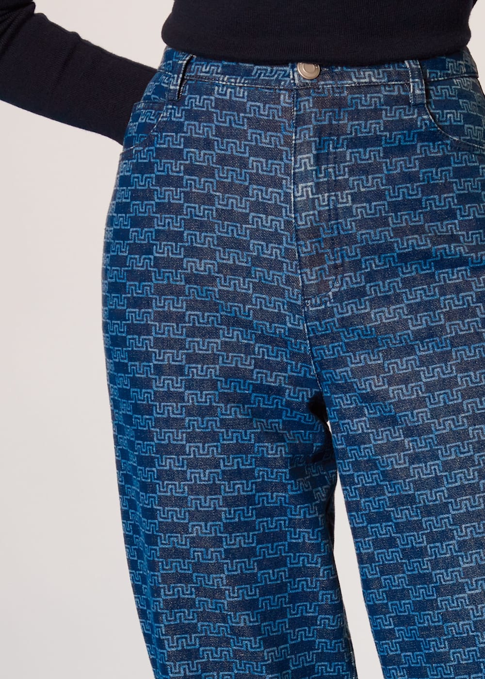 whistles-tangle-check-denim- whistles-tangle-check-denim-