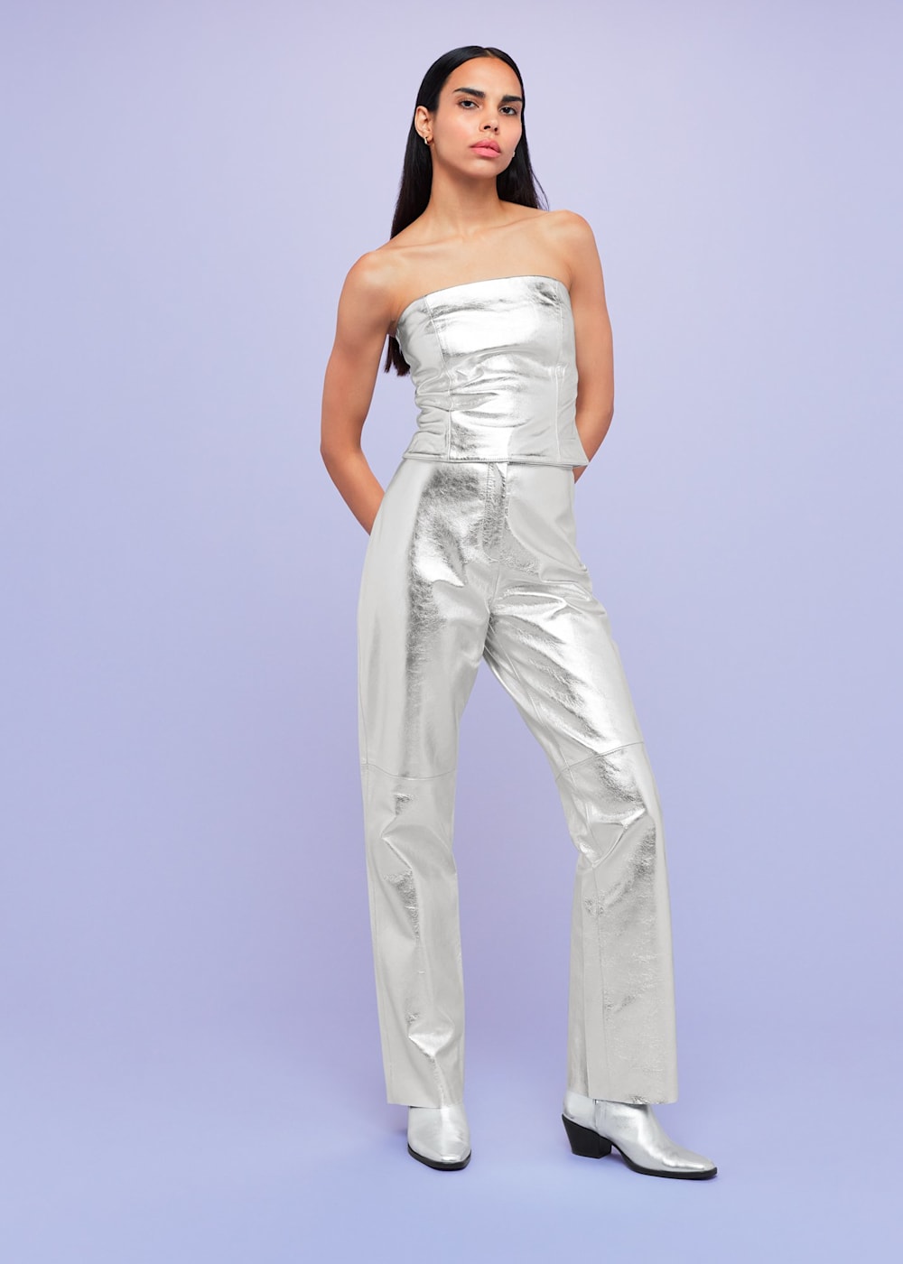 Leather bandeau discount