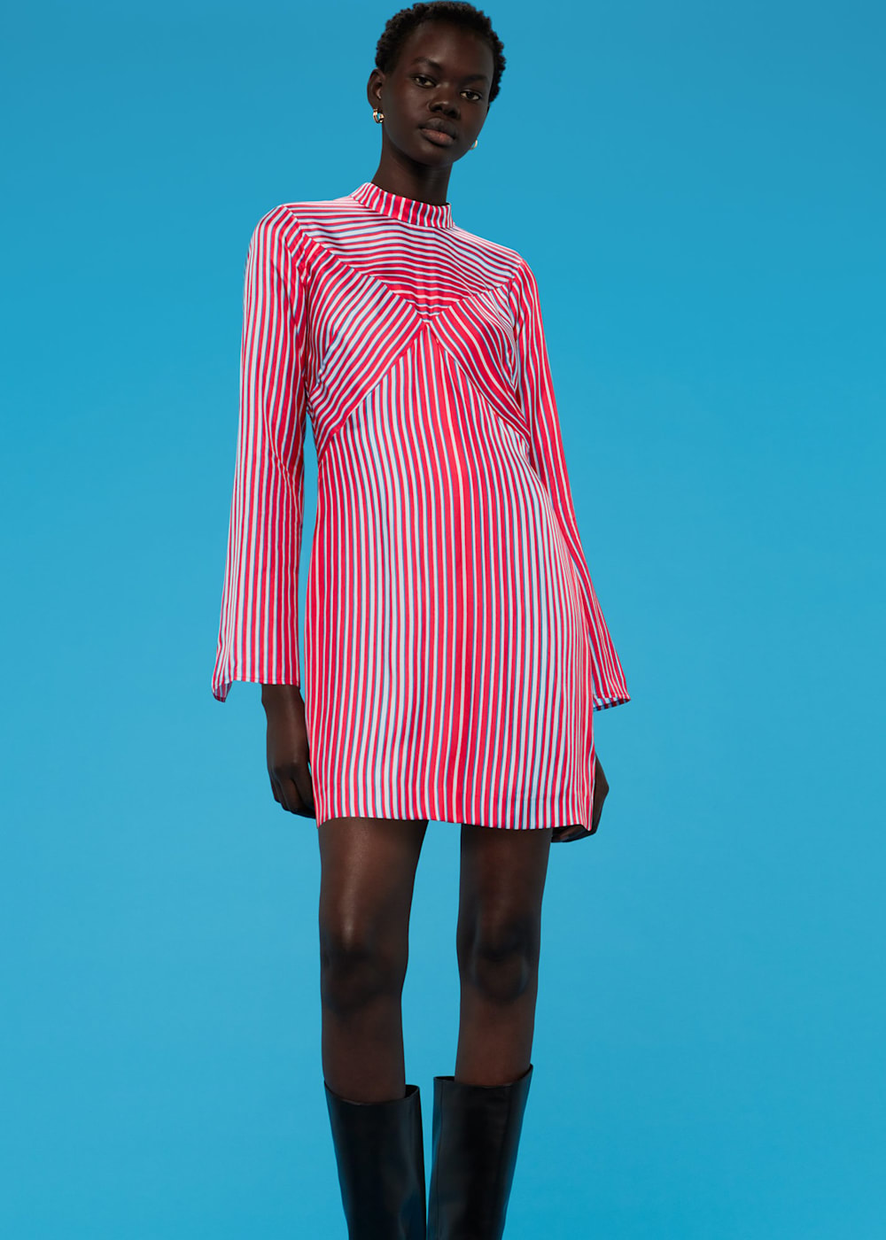 Stripe dress uk store
