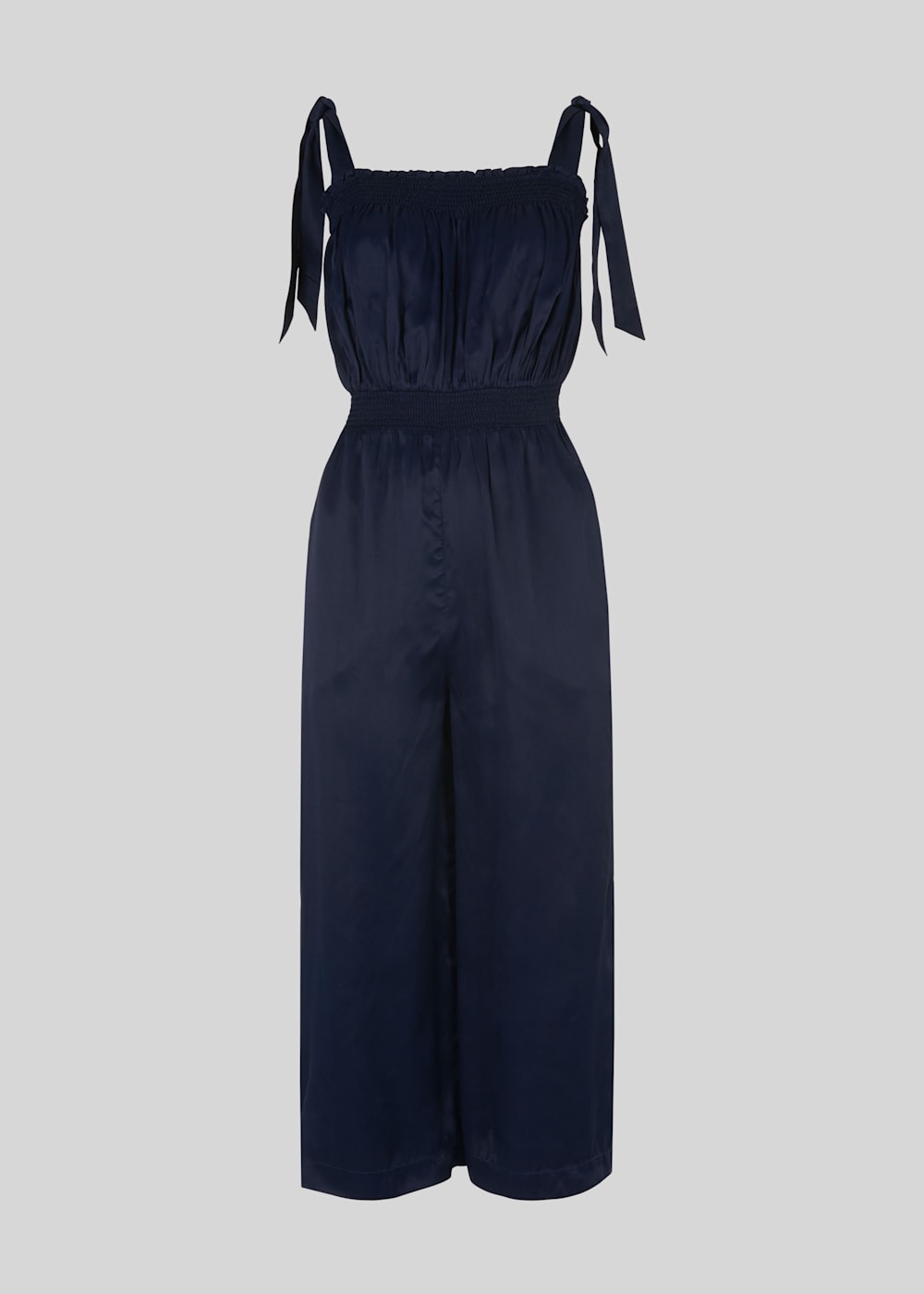 Shoulder tie jumpsuit clearance