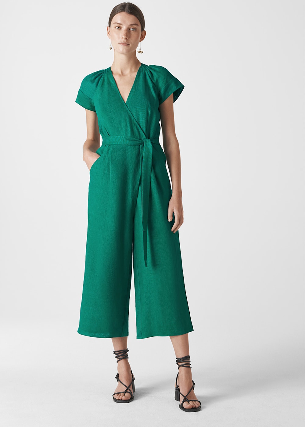 Etta linen jumpsuit clearance