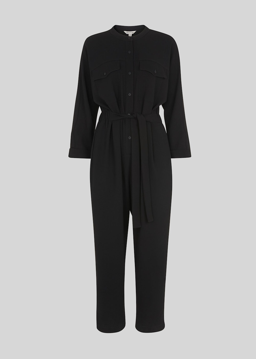 Whistles utility crepe jumpsuit store
