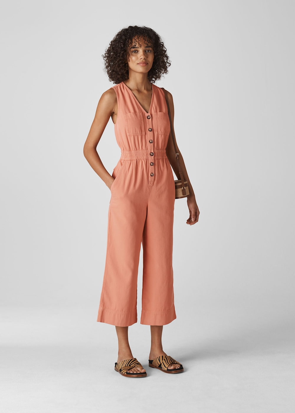 Jumpsuit dusty pink store