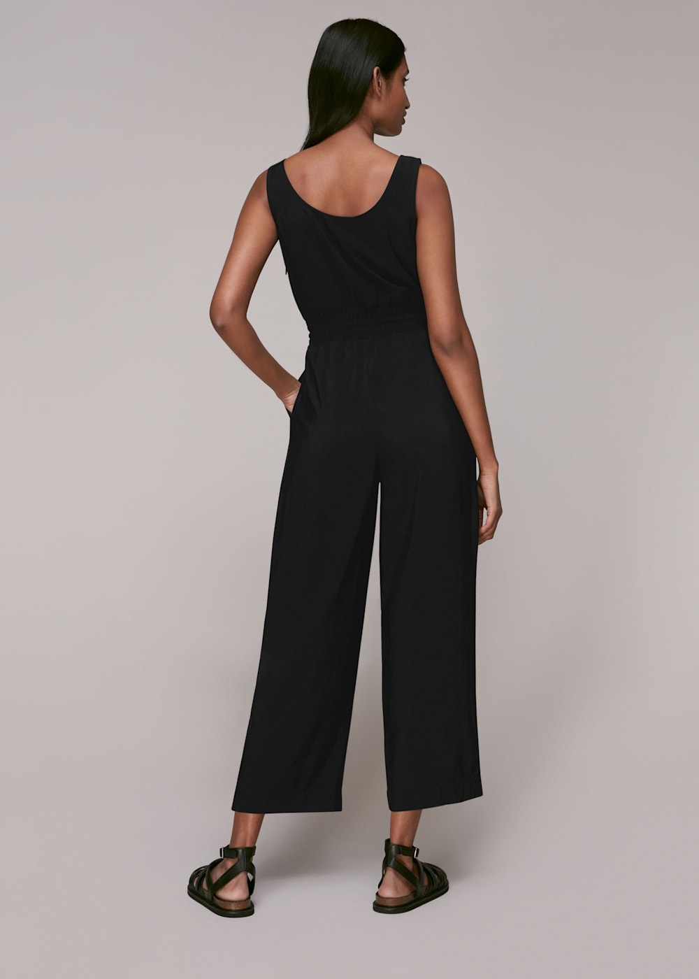 Black casual jumpsuit uk sales