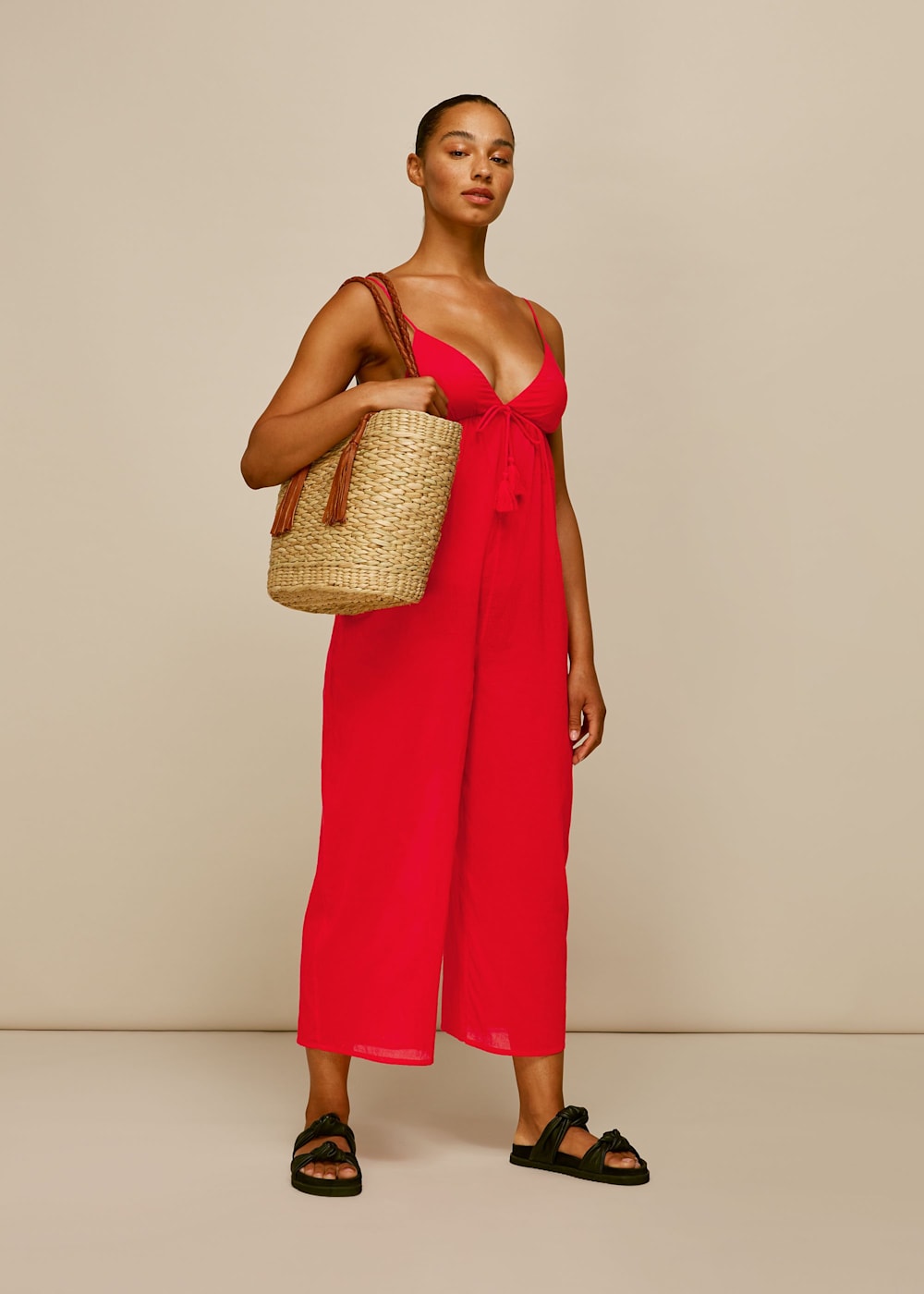 Jumpsuit tassel discount