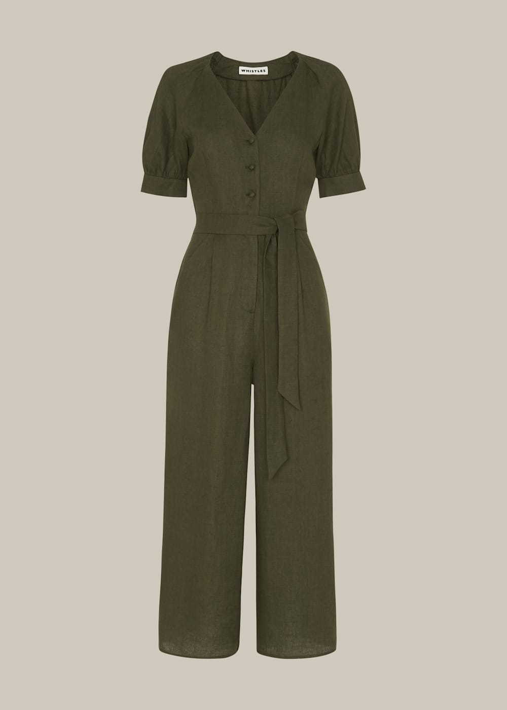 Whistles khaki jumpsuit best sale