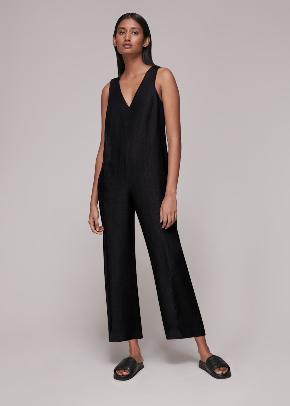 Whistles black jumpsuit online