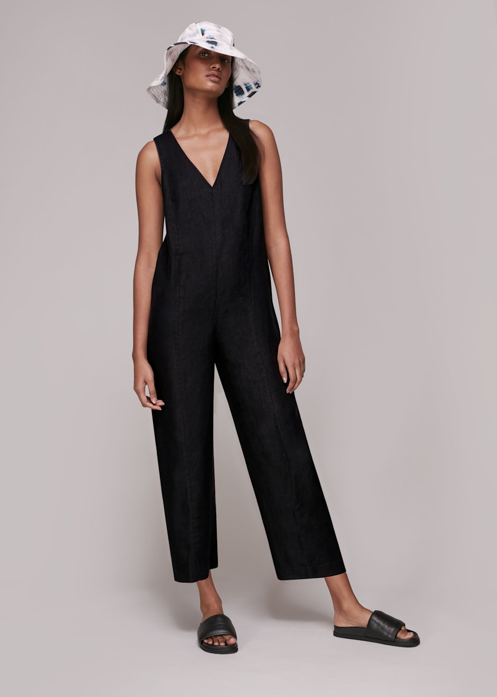 Women's v neck jumpsuit store