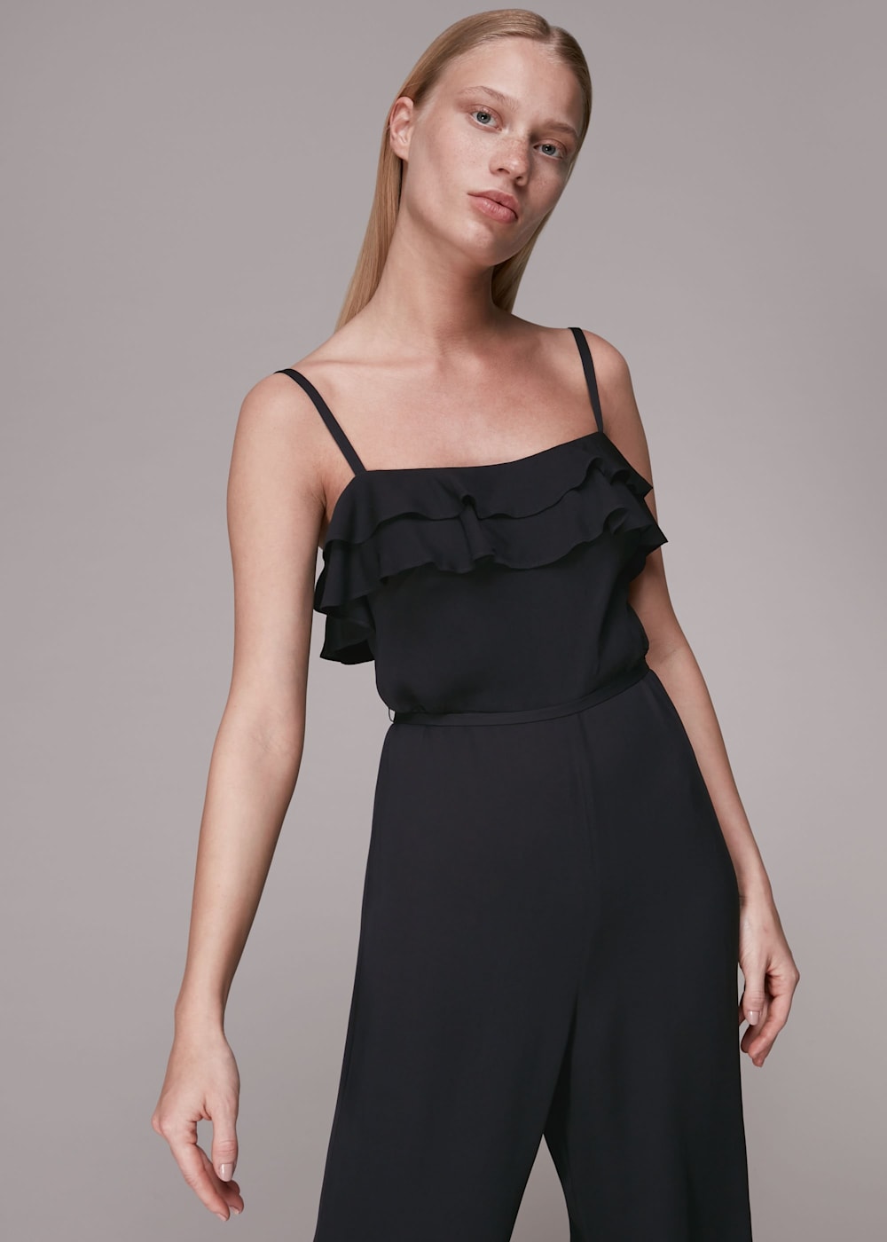 Jumpsuit frill best sale