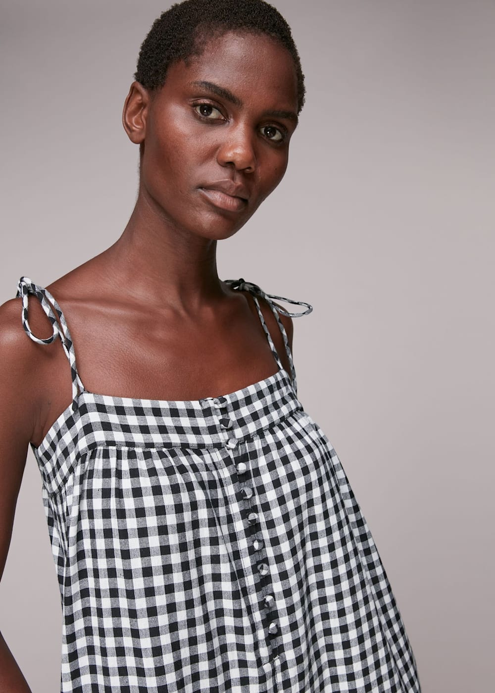 Gingham jumpsuit 2025