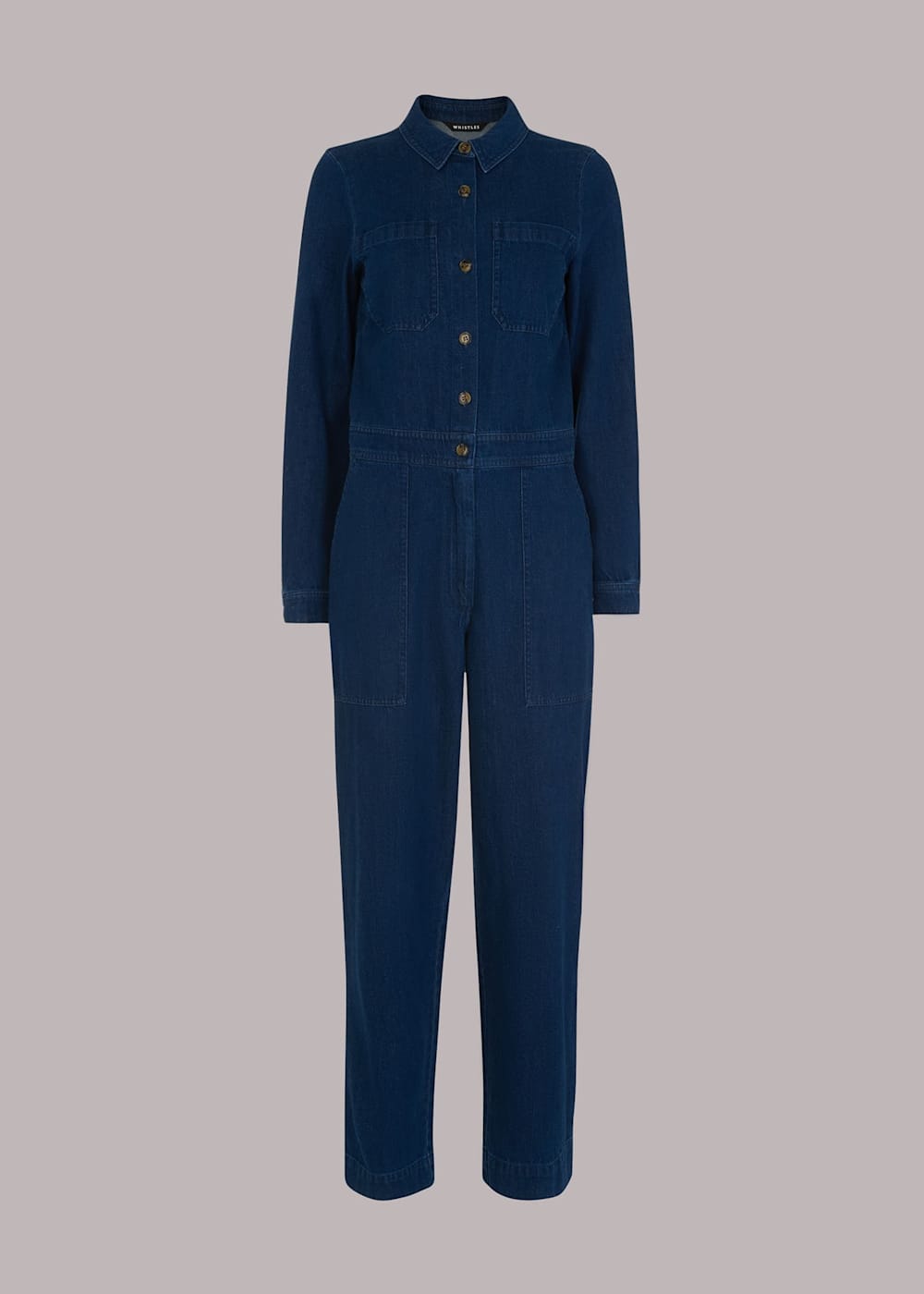Gabby Long Sleeve Zip Up Jumpsuit Gabby Long Sleeve Zip Up Jumpsuit