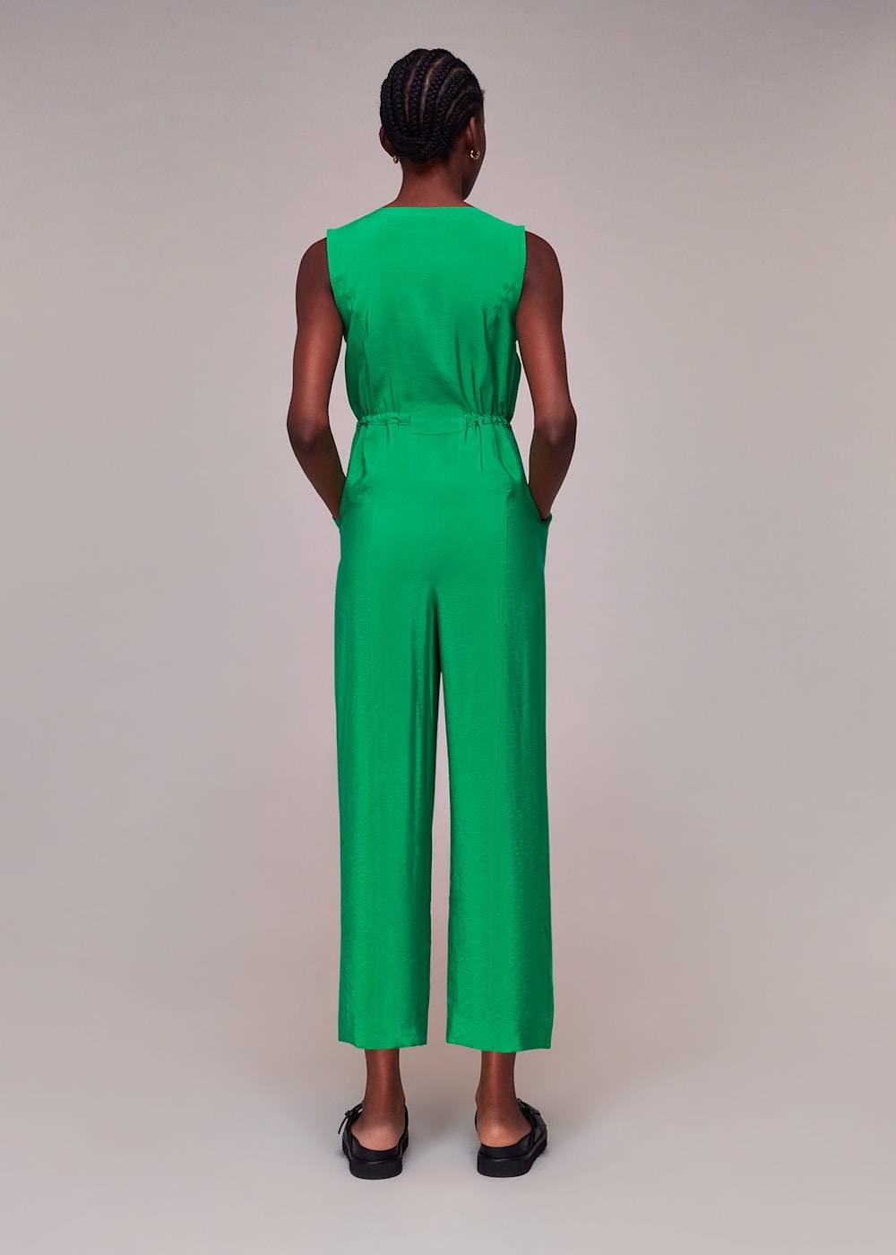 Whistles green jumpsuit cheap