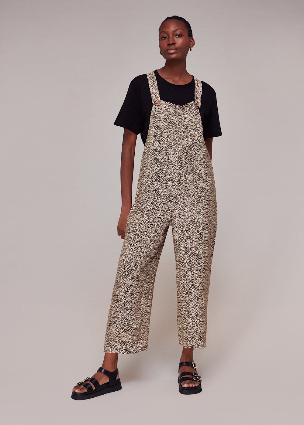 Leopard dungaree new arrivals
