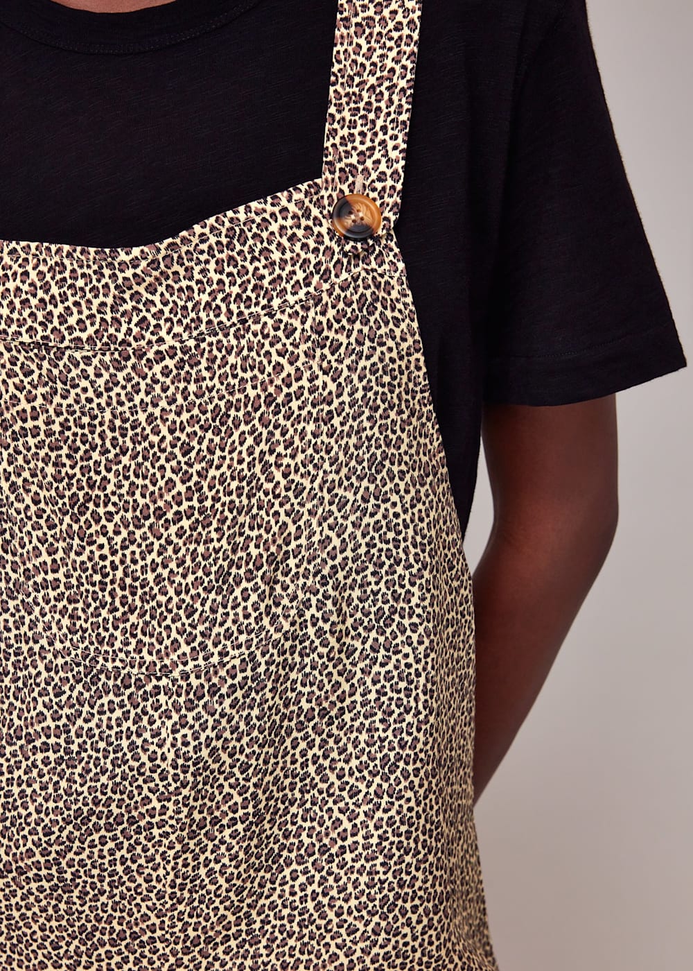 Leopard overall skirt discount
