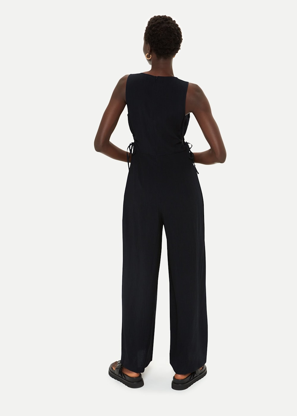 Express cut out jumpsuit sale