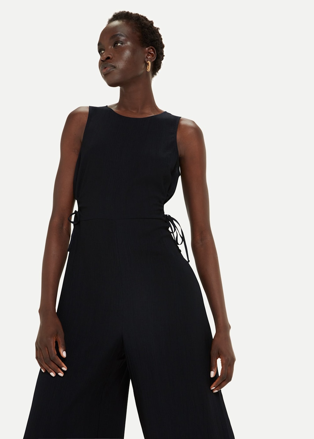Black cut out playsuit store
