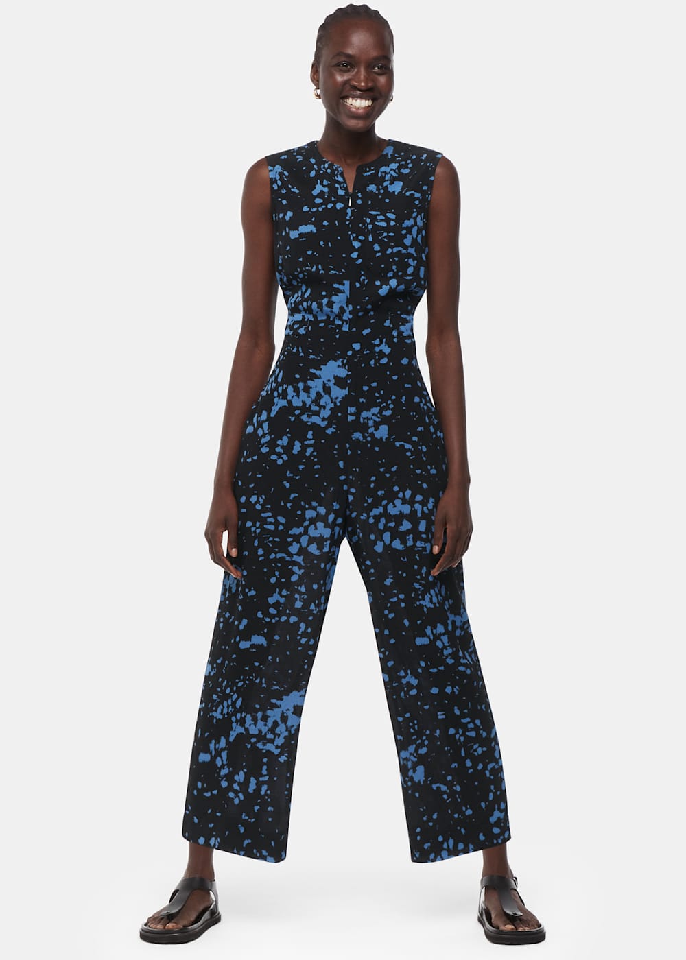 Black spotty jumpsuit 2025