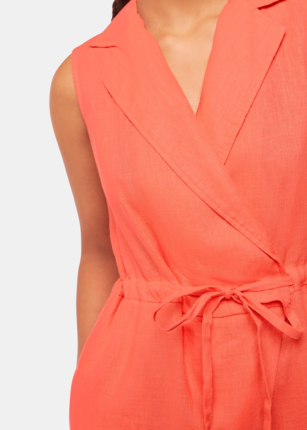 Whistles orange jumpsuit online