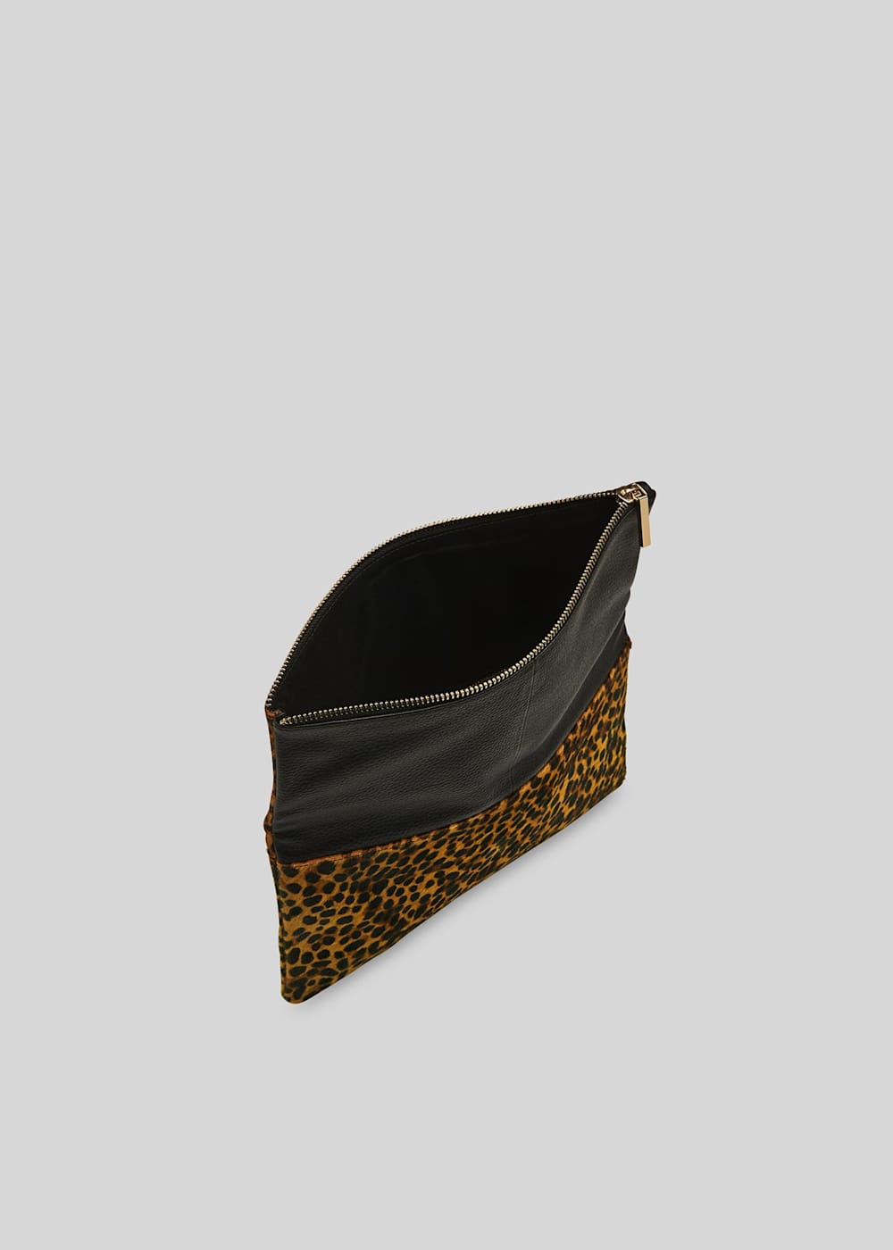 Leopard foldover clutch shop