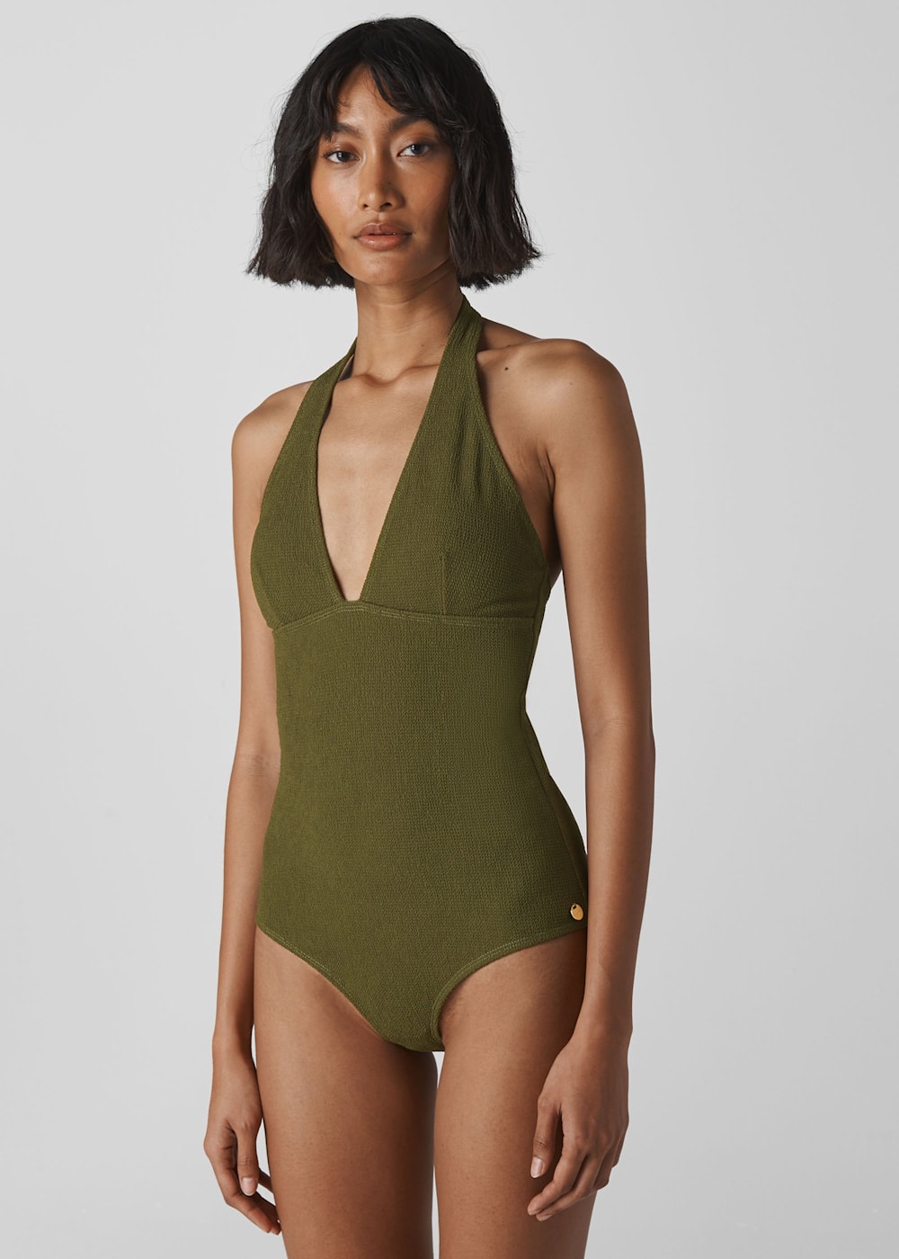Dark green swimsuit 2025