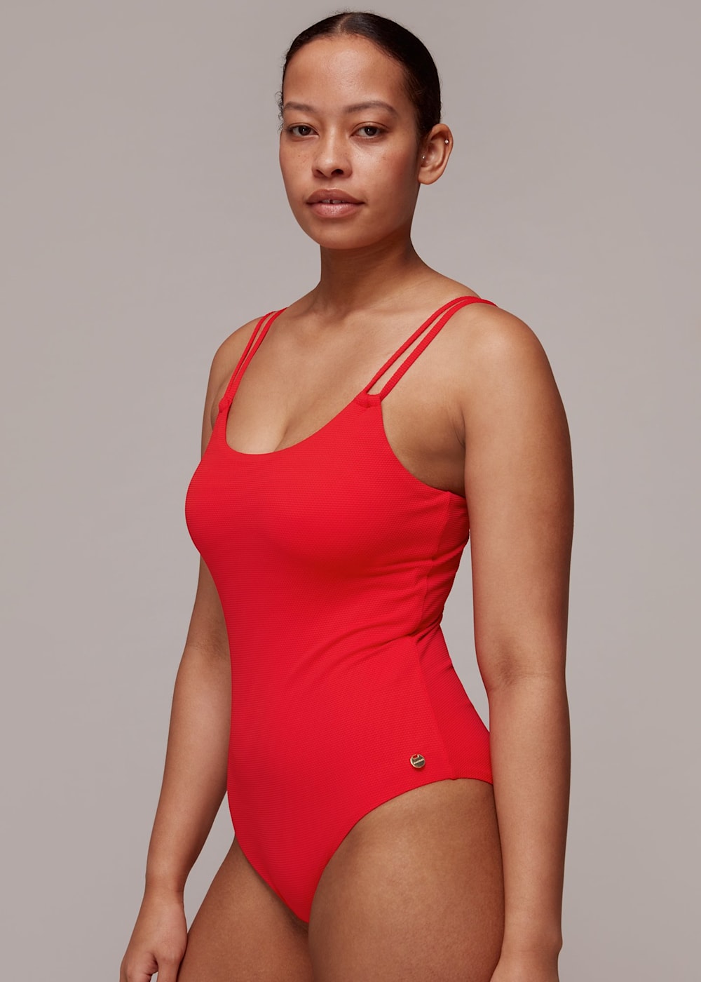 Red swimsuit uk 2025