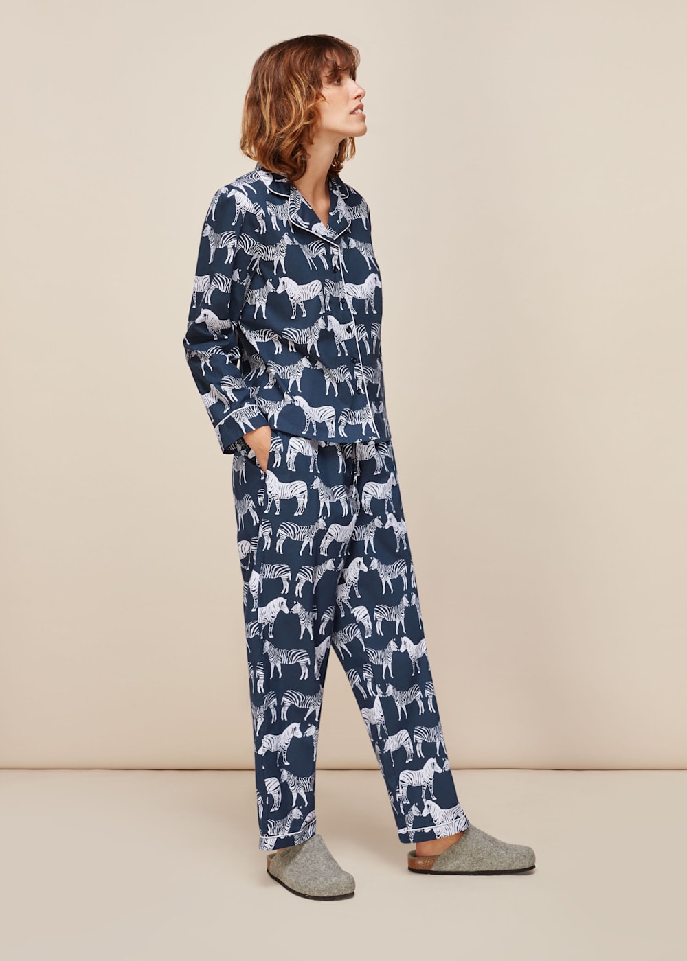 Zebra print pyjama set hotsell