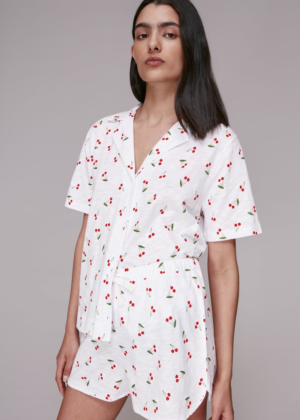 Cherry pyjamas shop
