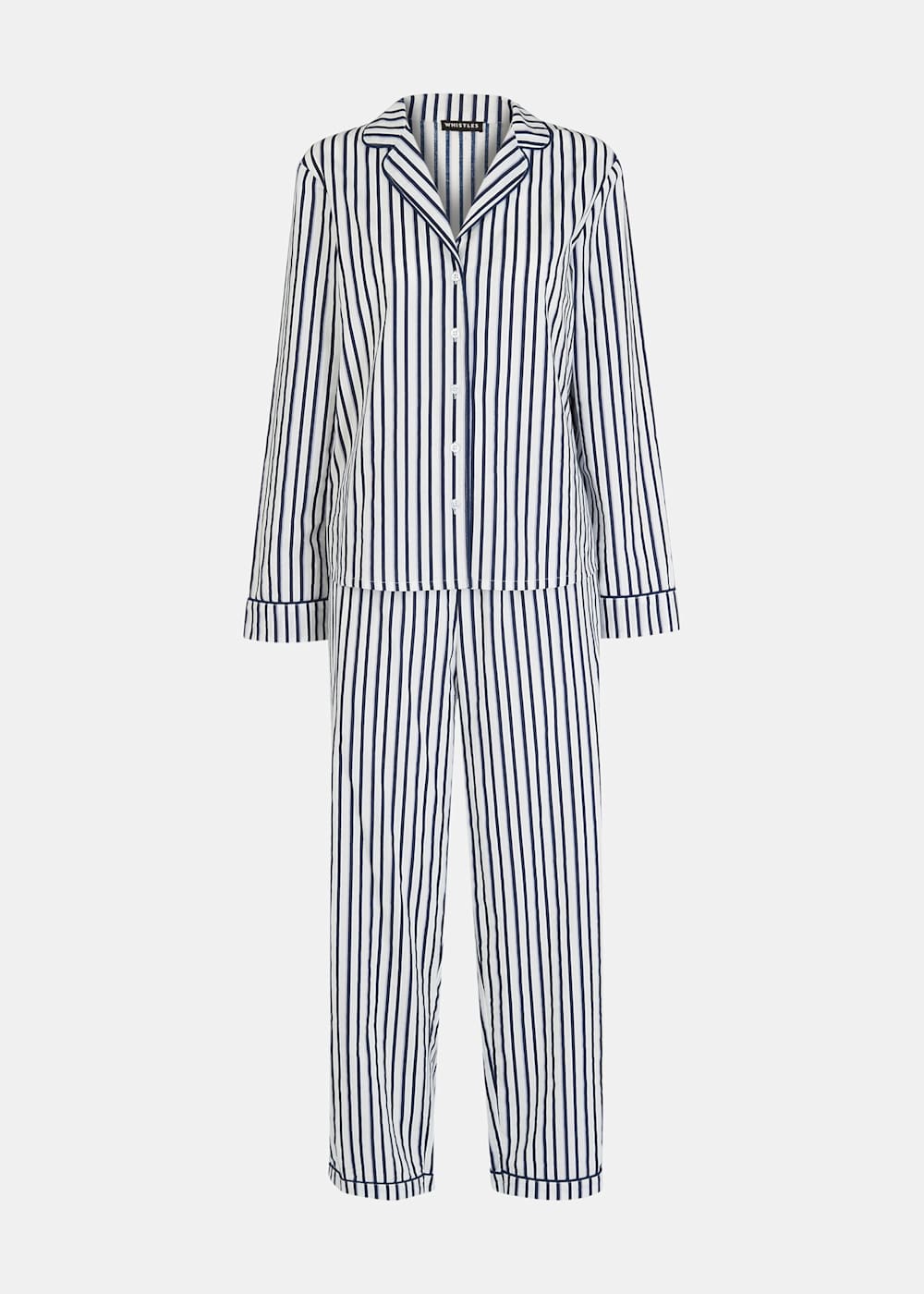 Multicolour Stripe Pyjamas WHISTLES Whistles UK