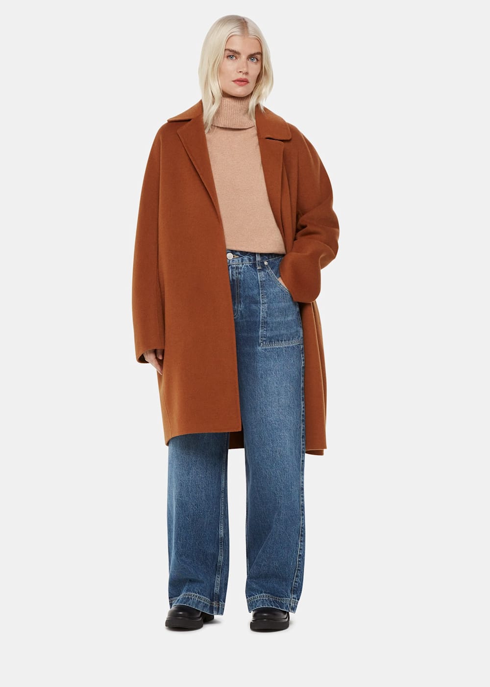 Petite cashmere turtleneck deals