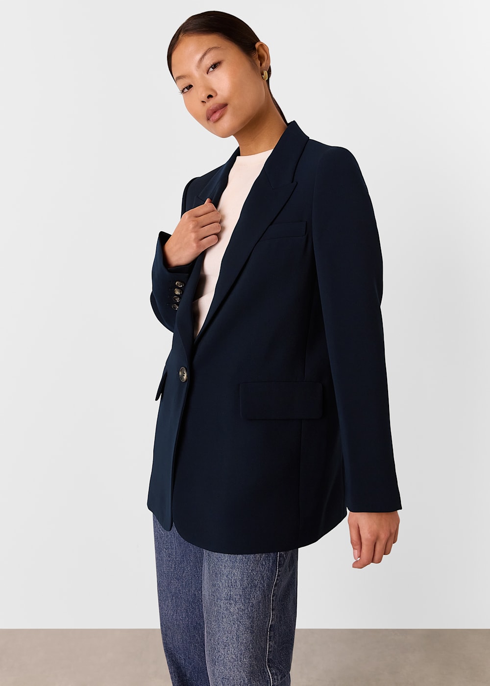 Whistles navy blazer online