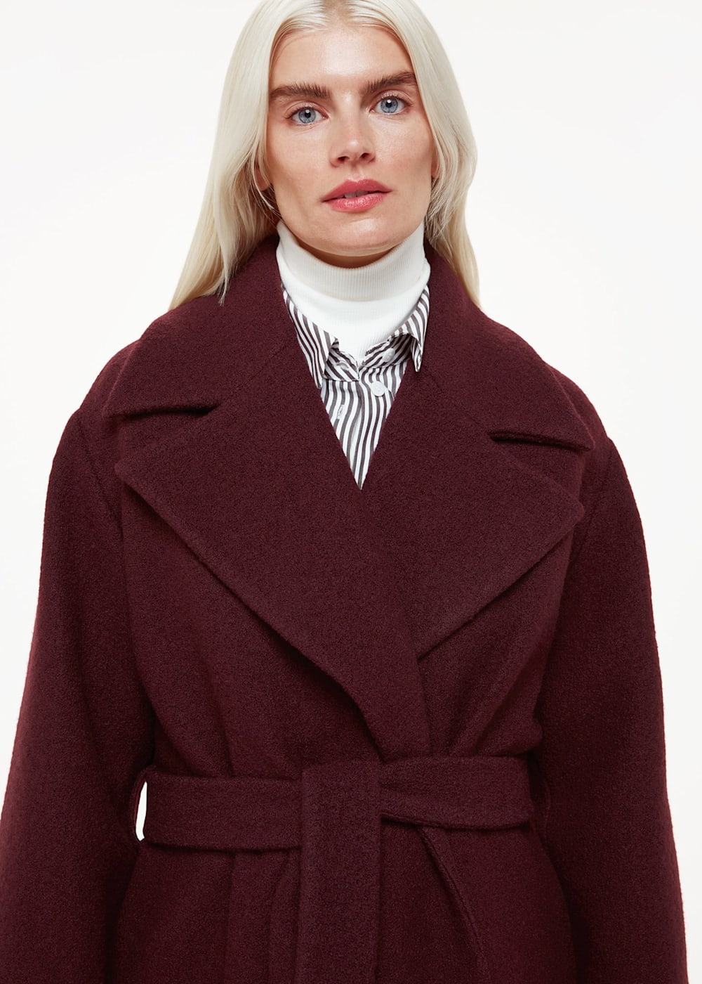 Petite burgundy coat hot sale