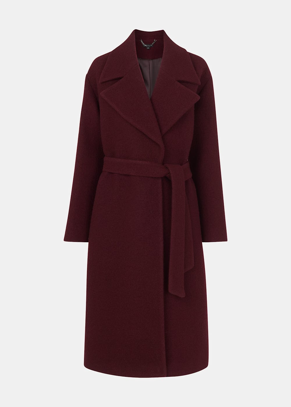 Petite burgundy coat store