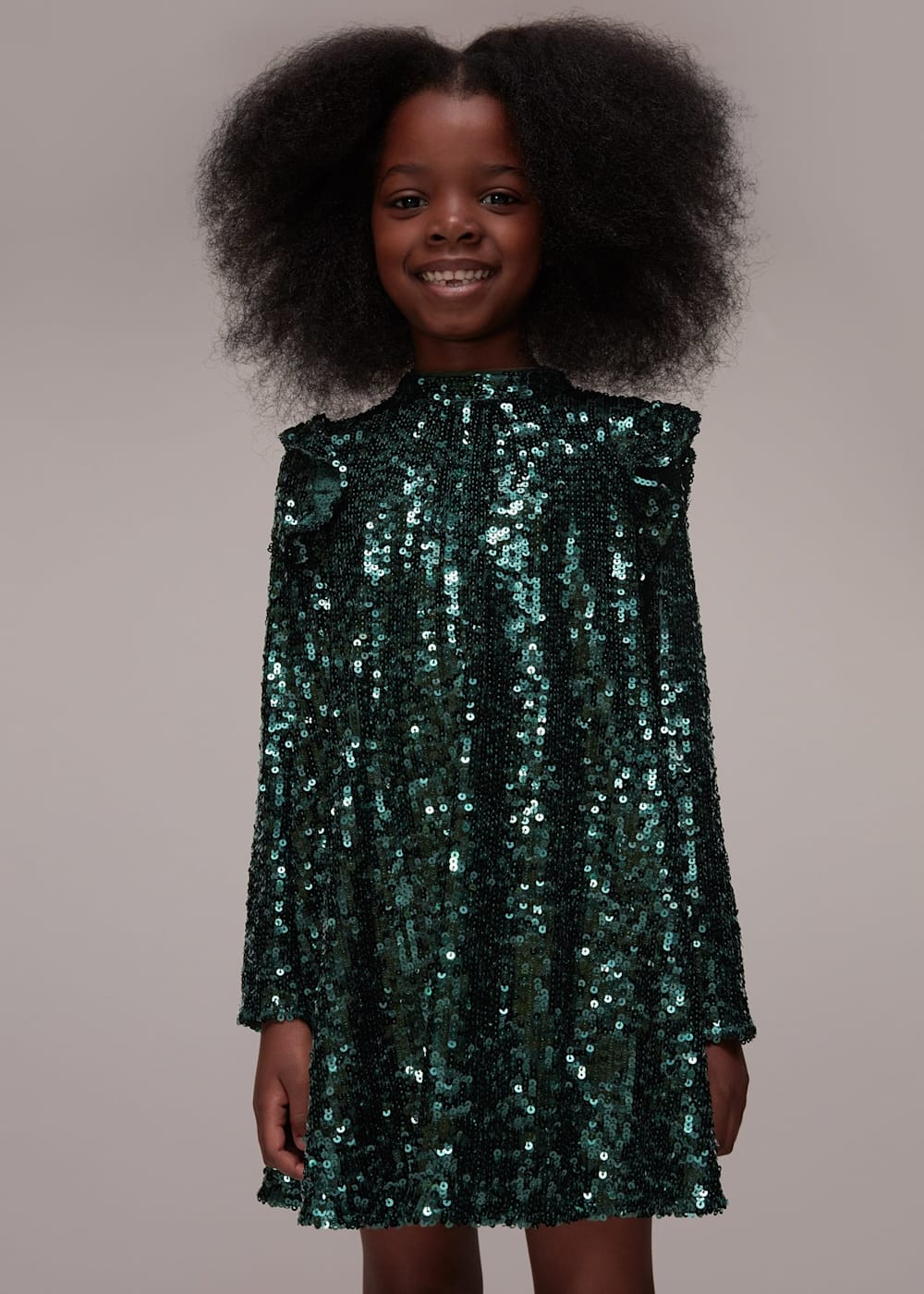 Dark green sequin dress cheap